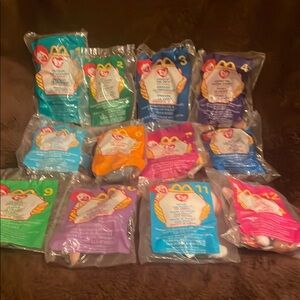 Ty Beanie Babies McDonald's Collection - Multicolor Set 1999